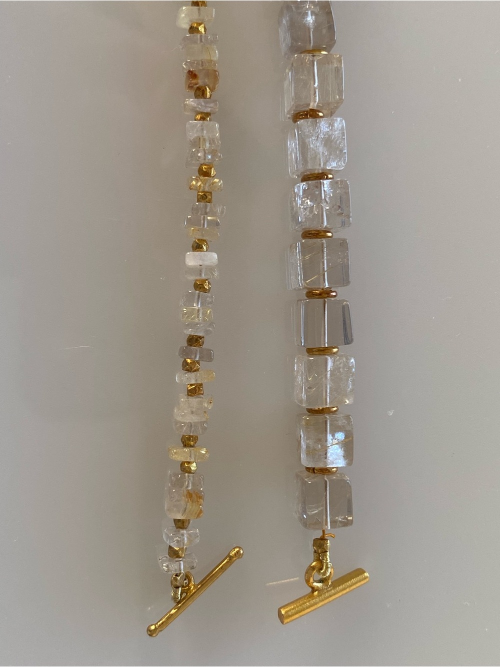 Set of 2 Crystal Quartz Bracelets - Picture 5 of 6